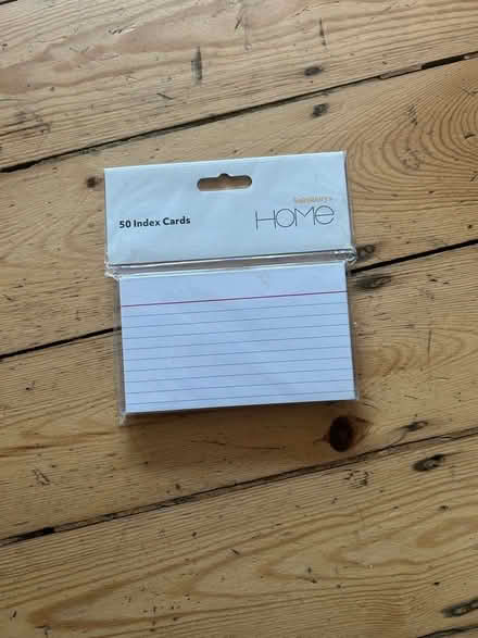 Photo of free Index cards unopened (Osney OX2) #1