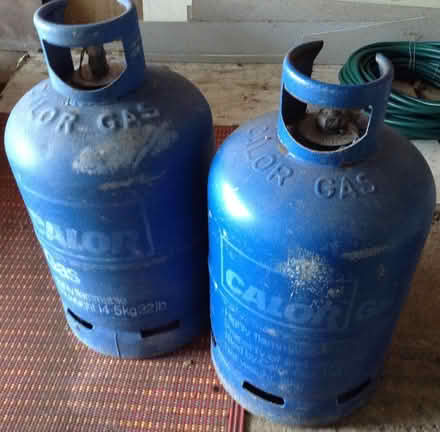 Photo of free Calor Gas Bottles 14.5kg x 2 (Hullbridge, Essex) #1