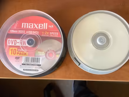 Photo of free Unused CD and DVD disks (Orton Waterville) #1