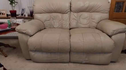 Photo of free Leather Two seater sofa (CH63) #1