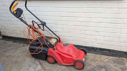 Photo of free Red corded working lawnmower (Shevington WN6) #1