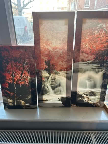 Photo of free Set of 3 autumnal theme painting (SW19 South Wimbledon) #1