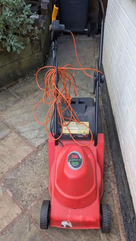 Photo of free Red corded working lawnmower (Shevington WN6) #2