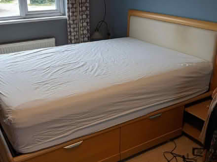 Photo of free Kingsize bed base. (Cam GL11) #1