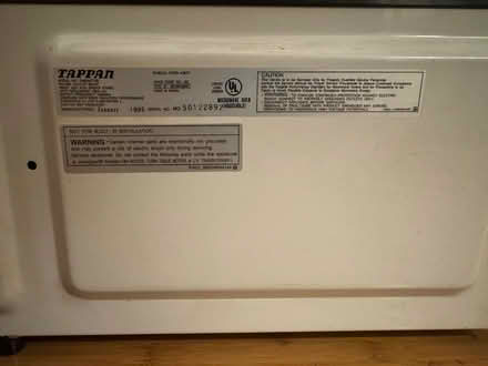 Photo of free Small Microwave (Mountain view) #4