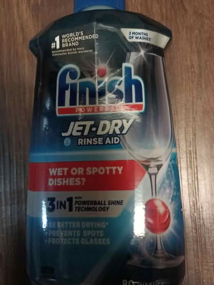 Photo of free Finish dishwasher rinse aid (Collinsville) #1