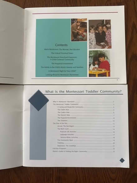 Photo of free Montessori intro books (Fresh Pond - Belmont) #2