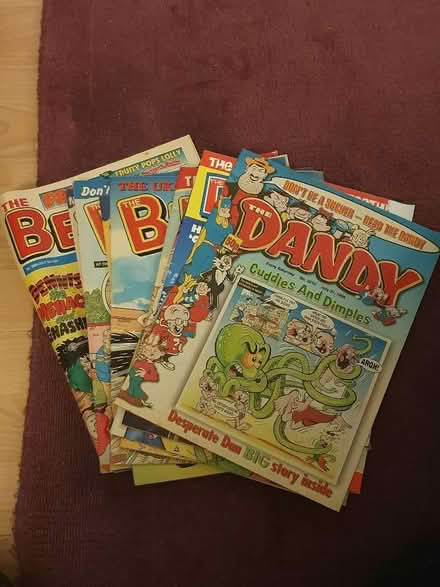 Photo of free Vintage Beano & Dandy comics (Sinfin DE24) #1