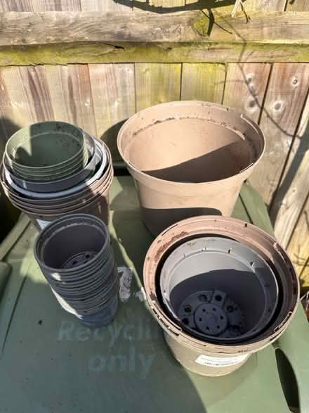 Photo of free Various plastic Plant Pots (Streatham Hill) #2