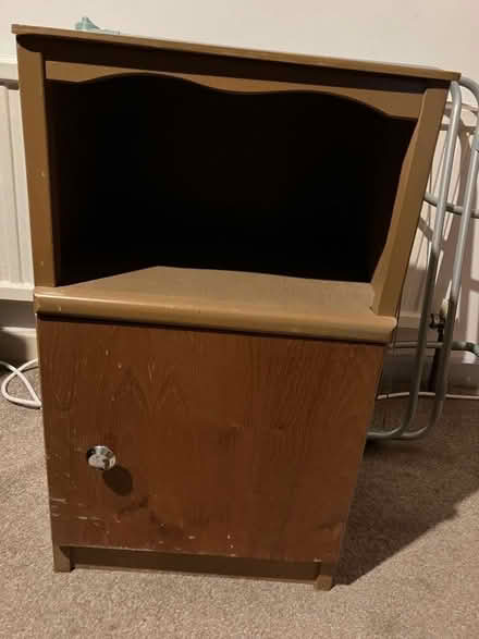 Photo of free Bedside cabinet (Barnard's Green WR14) #1