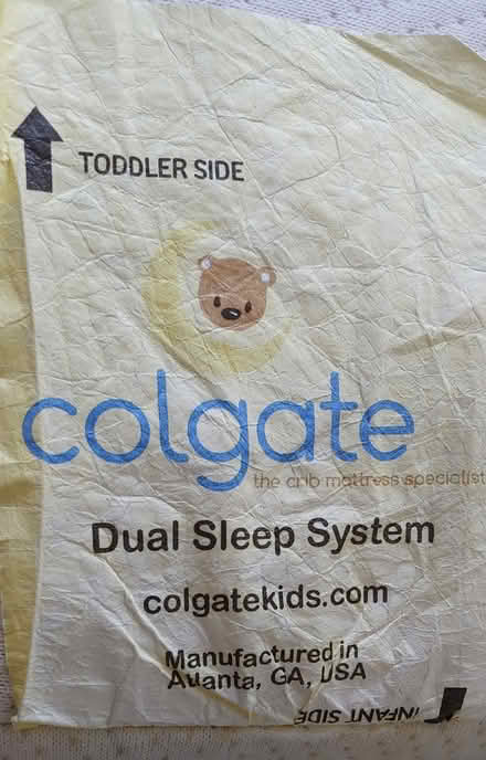 Photo of free Organic Cotton Crib Mattress (94087) #3