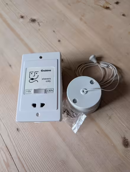 Photo of free Shaver socket and light pull switch (Bluntisham PE28) #1