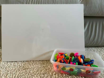 Photo of free Magnetic board and letters (Hwy 76, Rancho Del Oro, O’side) #1