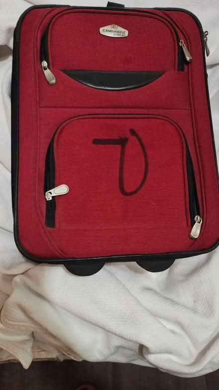 Photo of free Carry on suitcase (Danforth and Greenwood) #1