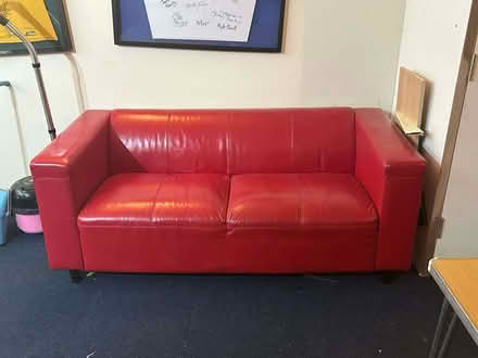 Photo of free Red Sofa (Cowley OX4) #2