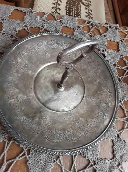 Photo of free silver plated tray (near Britannia Plaza) #1