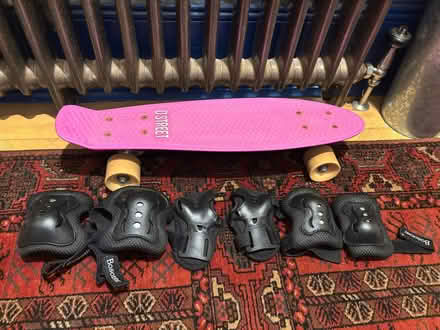 Photo of free Child skate board and joint protectors (Kemptown BN2) #1