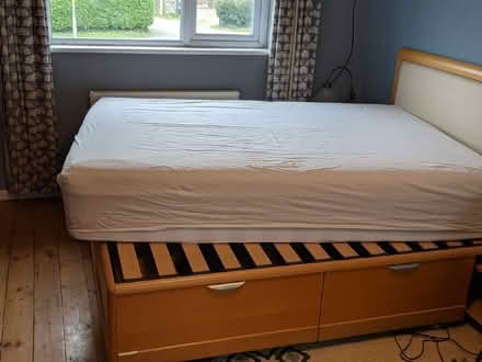 Photo of free Kingsize bed base. (Cam GL11) #2