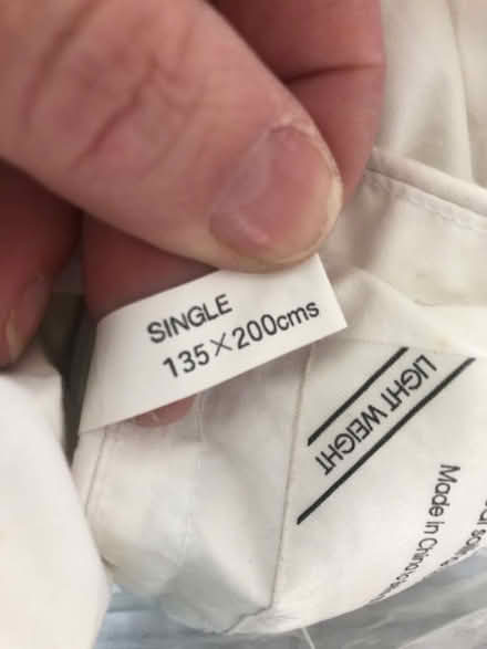 Photo of free Single duvet and pillow set (King's Hedges Ward CB4) #2