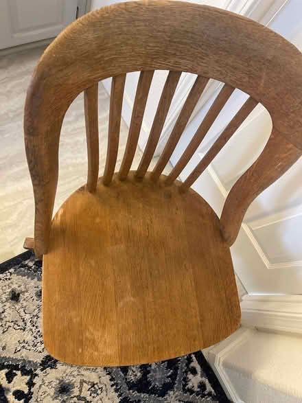 Photo of free Vintage Wooden Swivel Chair (Mountain View San Antonio) #2