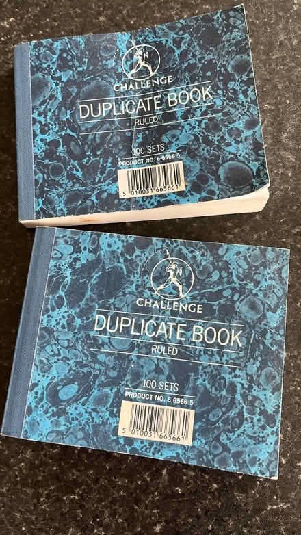 Photo of free Receipt books (Old Malden KT4) #1