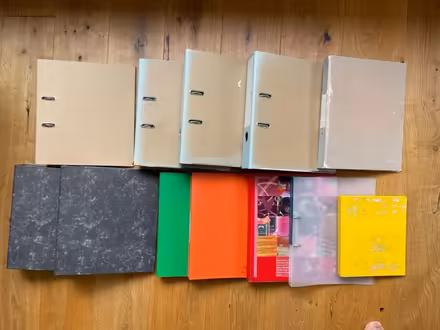 Photo of free Ring Binders, Plastic Wallets, etc (WS13) #2