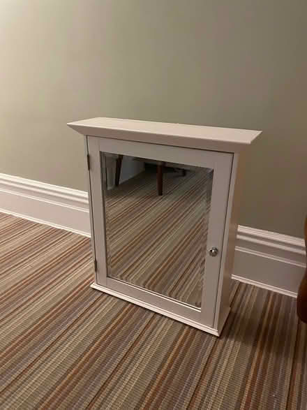 Photo of free White medicine cabinet with mirror (Upper West Side) #1