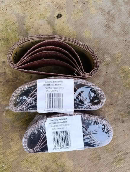 Photo of free Sanding belts (CO12) #2