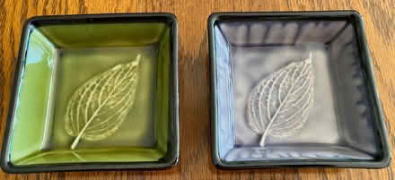 Photo of free Two Glazed Ceramic Dishes (Cupertino - DeAnza and 280) #1