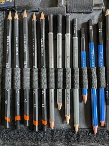 Photo of free Sketching pencils in a case (Hove Green BN3) #3