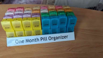 Photo of free A monthly pill sorter (Fairfield Park) #1