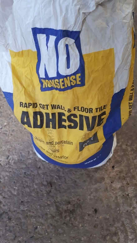 Photo of free Rapid Set Wall & Floor Tile Adhesive (2/3 bag) (Cressex HP12) #1