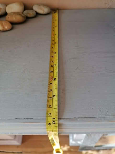 Photo of free Painted wooden fireplace cover (Northfield B31) #1