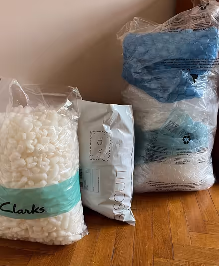 Photo of free Bubble wrap and packing peanuts (Barnes SW13) #1