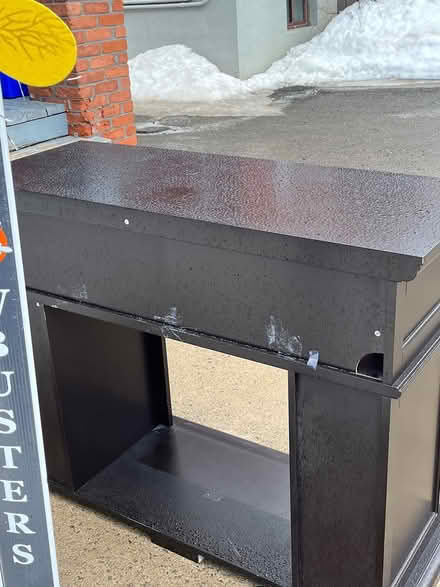 Photo of free CURB ALERT shelving unit (Hintonburg) #2