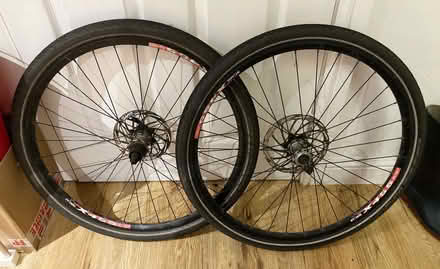 Photo of free 26" MTB disc wheels - need servicing (Banner Cross S11) #1