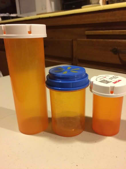 Photo of free Assorted pill bottles (West San Jose near Cupertino) #1