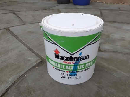 Photo of free Brilliant white paint (Craigleith EH4) #1