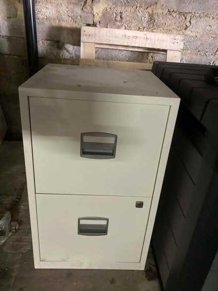 Photo of free 2 drawer filing cabinet with key (Hassocks BN6) #1