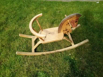 Photo of free Wooden Rocking Horse (Havant PO9) #2