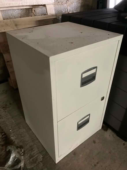 Photo of free 2 drawer filing cabinet with key (Hassocks BN6) #2