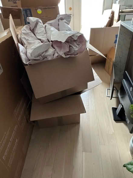 Photo of free Boxes and packing paper (Petworth) #1