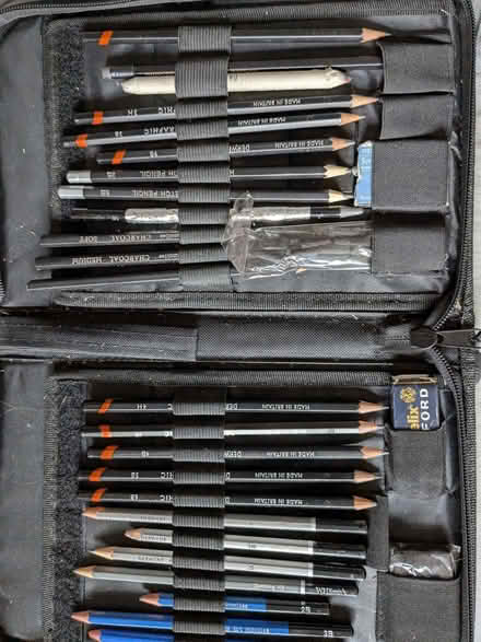 Photo of free Sketching pencils in a case (Hove Green BN3) #1