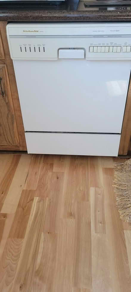 Photo of free Kitchenaid dishwasher-works fine (1120 Mitchell St. Laramie) #1