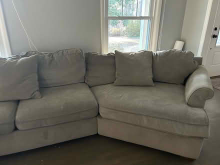 Photo of free Large 3 piece sectional (Near downtown Roswell) #3