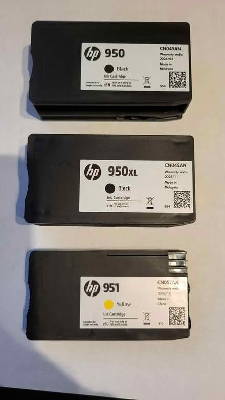 Photo of free HP inkjet cartridges (Cedar Mill) #1