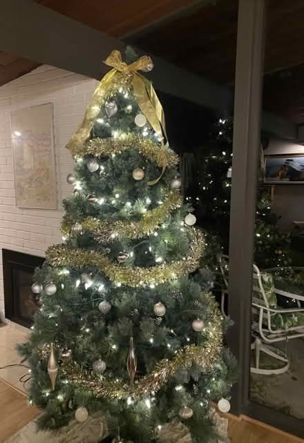 Photo of free Christmas Tree & Storage Bag (Near Greer park, Palo alto) #2