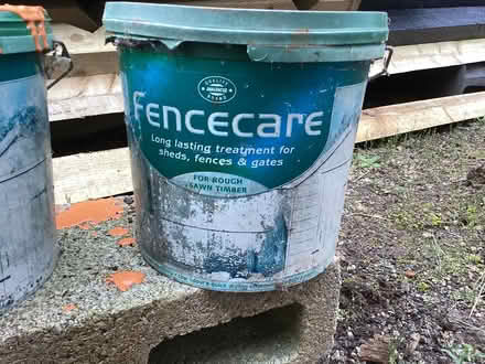 Photo of free 2 tubs of unused fence paint (Horspath OX33) #3