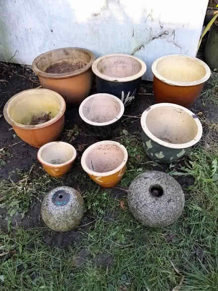 Photo of free Assorted planters (Buxted TN22) #1