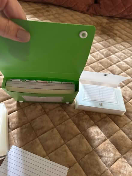 Photo of free Flash cards and storage bins- NEW (Monta Vista) #3